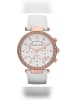 Michael Kors Damenuhr in Weiß, Lederarmband, Modell: MK2281 Parker Lady