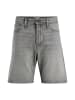 JACK & JONES PLUS Jeans-Shorts in Grey Denim