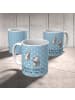 Mr. & Mrs. Panda Teetasse Lieblings-Tante mit Spruch in Blau Pastell