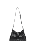 Les Visionnaires Elisa Rivet Umhängetasche Leder 40 cm in black