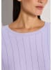 MADELEINE Oversize-Pullover mit Glanz-Effekt in hellamethyst