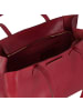 The Bridge Shopper Tasche Leder 36 cm in berry