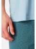 Schiesser Schlafanzug Casual Essentials in Hellblau