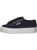 Superga Schnürschuhe in navy favorio