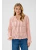 Cream Langarm-Bluse CRTully Straight fit in Sepia Rose