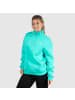 SMILODOX Half Zip Sweatshirt Teresita in Türkis