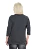 Ulla Popken Longsleeve in graphitgrau