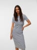 mama licious Kleid in Light Grey Melange 1
