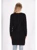 DreiMaster Damen Cardigan in Schwarz
