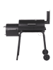 Beliani Holzkohlegrill KATLA in Schwarz - (W) 66 x (H) 114 x (L) 110 cm