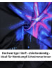 Aquarti Mädchen Badeanzug Chlorresistent Muscleback Wassersport in schwarz/blau