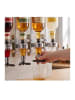 relaxdays Barbutler 8 Flaschen in Silber