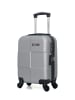 BlueStar Handgepäck Koffer MIAMI in Grau (26L)