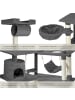 tectake Katzenbaum Marcel 141 cm Diverse Farben - Grau