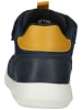 Geox Stiefelette in Navy/Gelb