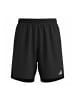 adidas Shorts Run Icons 3 Bar Running in Schwarz S-7