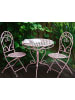 Beliani 3-tlg Bistro Set ALBINIA in Rosa