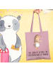 Mr. & Mrs. Panda Shopper Igel Wein mit Spruch in Rosa Pastell