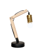 Kayoom Tischlampe Rossa IV in messing