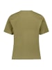 CARTOON Baumwollshirt mit Rundhalsausschnitt in Patch Khaki/Khaki