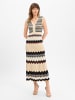 Zero  Kleid in beige mehrfarbig - 0001