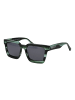 Replay Unisex Sonnenbrille Quadratisch Grün