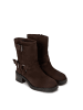 Marc O'Polo Kurzschaft-Stiefel Model Raquel in Burnt Coffee