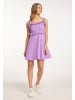 myMo Damen Minikleid Mit Spaghettiträgern in Flieder