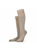 Kunert Kniestrümpfe Warm Up Wärmeisolation in Beige-mel.