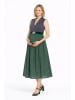 Berwin Elegantes Umstandsdirndl mit Stehkragen & Gürtel