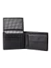 Esquire Chicago Geldbörse RFID Schutz Leder 12.5 cm in schwarz