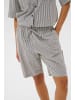 Kaffe Shorts KAnaya Regular fit in Midnight/White Stripe