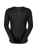 SCOTT M DEFINEDMERINO L/SL TEE in Schwarz
