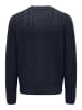 ONLY & SONS Strickpullover in Dark Navy