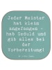 Mr. & Mrs. Panda Untersetzer Spruch Wettkampfvorbereitung meiste... in Meeresbrise