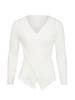 faina Women Sweater in Weiss