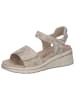 Caprice Sandalette in OFFWHITE MULTI