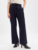 Zero  Bundfaltenhose in marine