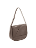 DuDu Formentera Schultertasche Leder 34 cm taupe