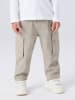 name it Name it Jungen Cargohose NMMBEN TAP CARGO TWI PANT 8950-PO in chinchilla