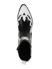 VAN HILL Cowboy Boots Maria in Weiss Schwarz