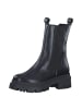 Tamaris Lederstiefel Schwarz