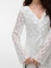 Vero Moda Kleid aus Spitze in Snow White