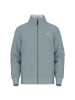 Tom Tailor Sweatjacke PRINTED STAND-UP in Grau