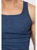 Ammann Unterhemd / Tanktop Jeans Feinripp in Blau