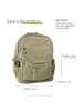 Bag Street Cityrucksack, Freizeitrucksack Nylon beige ca. 30cm breit ca. 38cm hoch