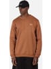 Reell Pullover "Regular Logo Crewneck" in Braun