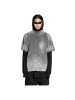 Balenciaga T-Shirt Grau mit Logo Print