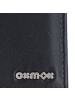 oxmox Leather Geldbörse RFID Schutz Leder 10 cm in schwarz-pure 2.0metal square