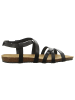 Plakton Sandalen in schwarz